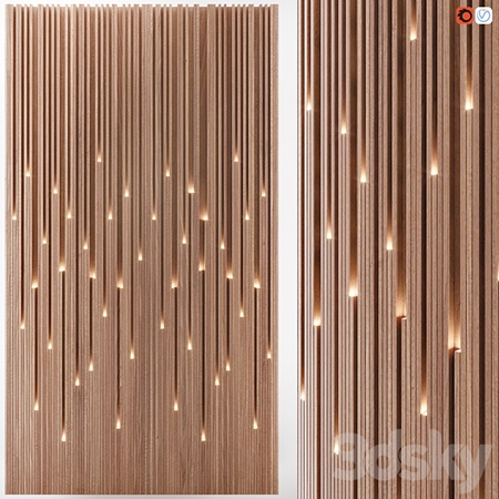 Lucerna illuminated wall panels